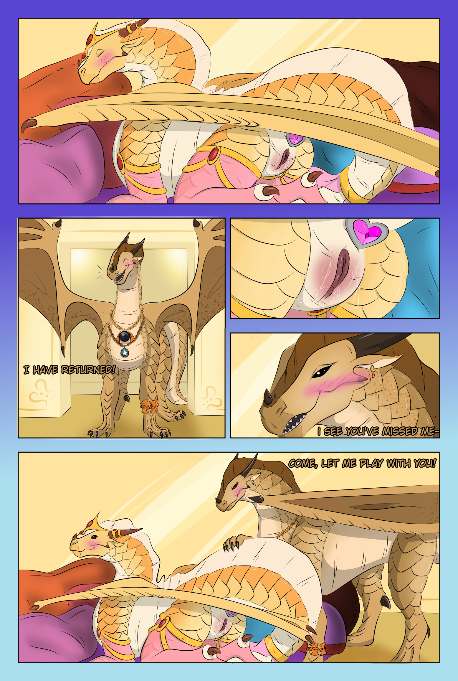 Wings of fire porn comic