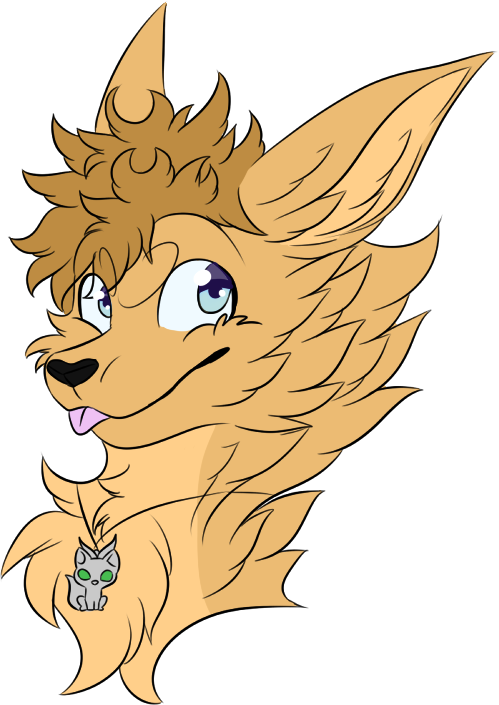 anthro blep blue_eyes brown_hair charm_necklace deerfox_necklace fur hair jewelry male necklace pendant solo tan_body tan_fur tongue tongue_out young_adult anfani_(artist) kelly_(dawnthedragon) kangaroo macropod mammal marsupial alpha_channel headshot_portrait portrait