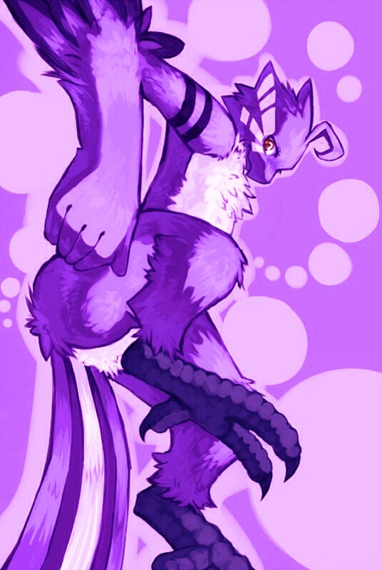 ambiguous_gender anthro digitigrade nude red_eyes solo kosian third-party_edit kuroba avian bird