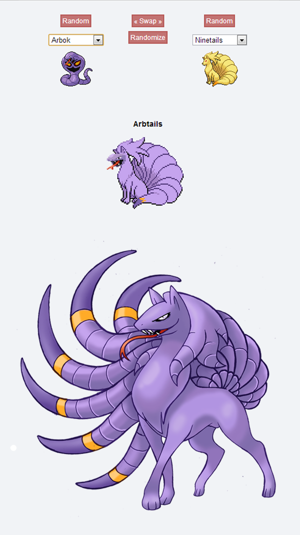 alternate_species ambiguous_gender feral fusion multi_tail pokemon_fusion solo tail darksilvania fakemon nintendo pokemon arbok canid canine generation_1_pokemon hybrid mammal ninetales pokemon_(species) reptile scalie snake