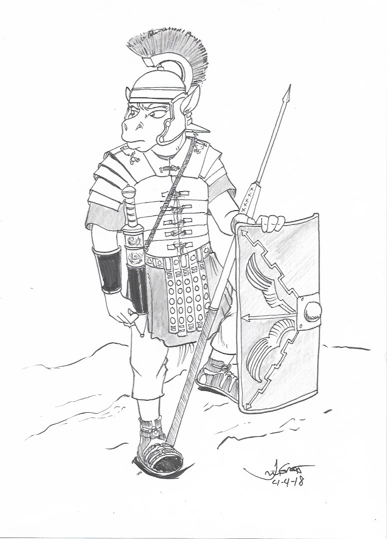 anthro armor clothing female footwear gladius headgear helmet holding_object melee_weapon polearm roman sandals shield shoes simple_background solo spear standing sword vambrace weapon rabbi-tom red_shetland equid equine horse mammal pony pony_(horse) shetland_pony 2018 monochrome