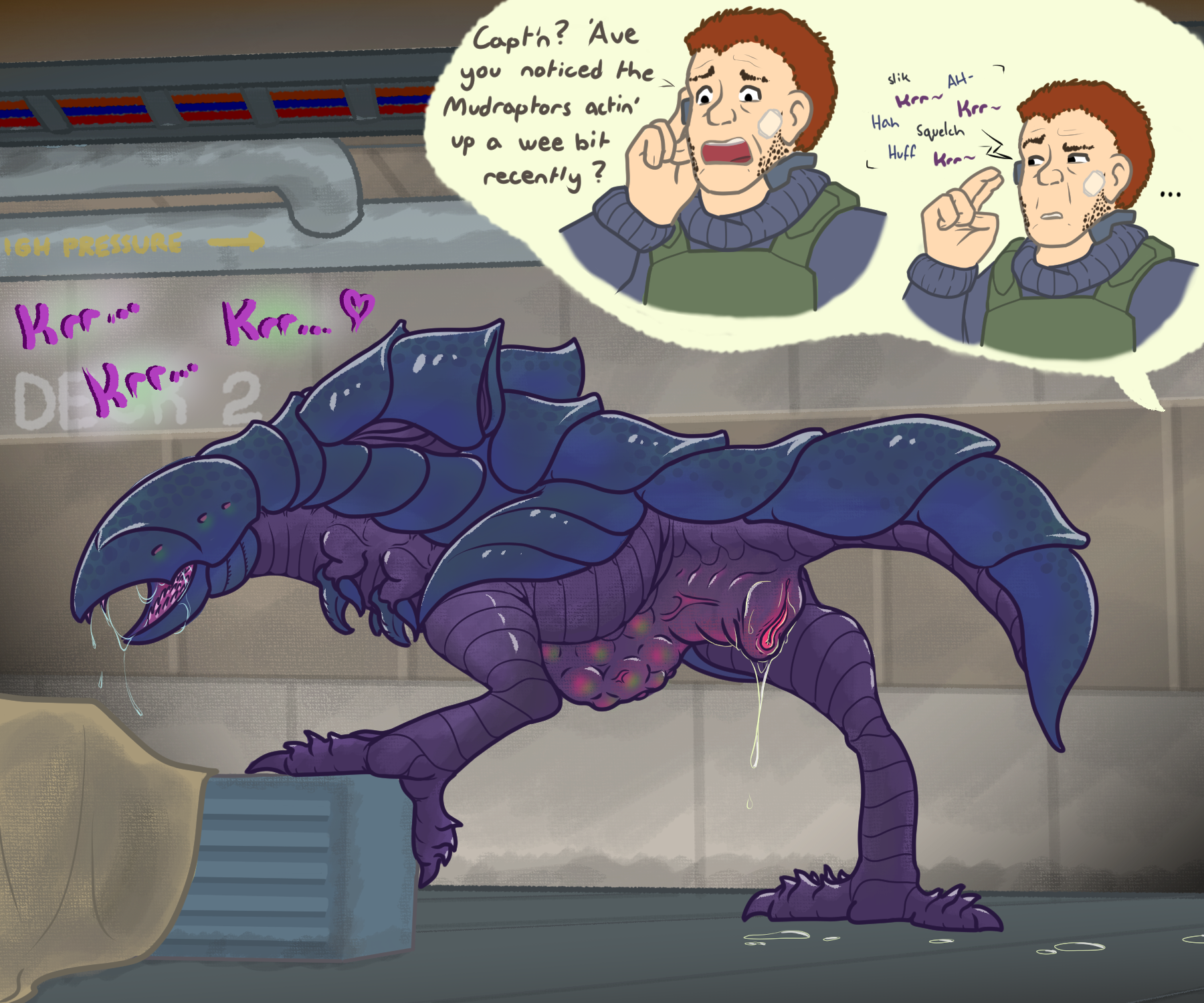 Beastly Bliss - Barotrauma Mudraptor Rule34 Uncut