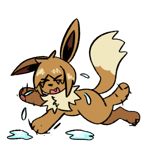 >.< ambiguous_gender arm_flailing bodily_fluids chest_tuft crying cute_fangs dipstick_tail fangs feral leg_flailing lying markings sad simplified_pawpads solo tail tail_markings tantrum tear_puddle tears teeth tuft upset jackrabbit_(artist) nintendo pokemon munchkin_(jackrabbit) eevee generation_1_pokemon pokemon_(species) 1:1 2024 alpha_channel digital_media_(artwork) ibispaint_(artwork) trans_(lore) trans_man_(lore)