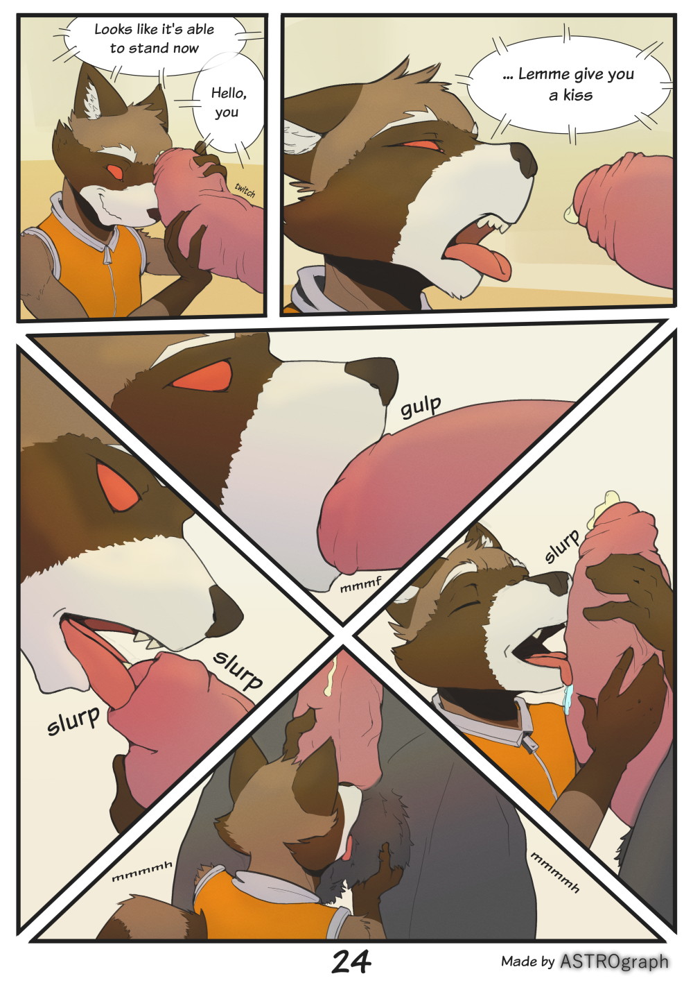 Rocket Raccoon Gay Furry Porn Comic - 2388556 - e621