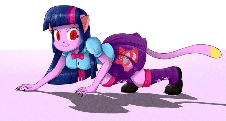 breasts claws clothed clothing female footwear pupils red_eyes shadow simple_background slit_pupils smile smiling_at_viewer solo the-butcher-x equestria_girls hasbro my_little_pony twilight_sparkle_(eg) animal_humanoid cat_humanoid felid felid_humanoid feline feline_humanoid humanoid mammal mammal_humanoid 2016