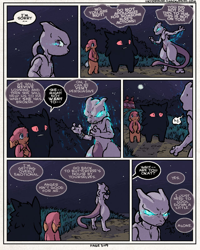 anthro dialogue female fur group male pink_body pink_fur red_eyes speech_bubble text sulfurbunny_(artist) nintendo pokemon pokemon_mystery_dungeon pokemon_victory_fire spike_chunsoft jen_(vf) audino generation_1_pokemon generation_5_pokemon gengar legendary_pokemon mewtwo pokemon_(species) 4:5 comic digital_media_(artwork) english_text microsoft_paint_(artwork)