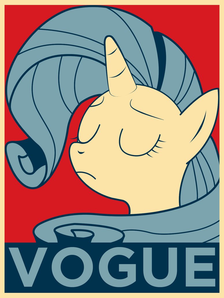 election female feral horn parody poster poster_template propaganda solo text equestria-election barack_obama_"hope"_poster friendship_is_magic hasbro my_little_pony mythology rarity_(mlp) equid equine mammal mythological_creature mythological_equine unicorn image_macro meme