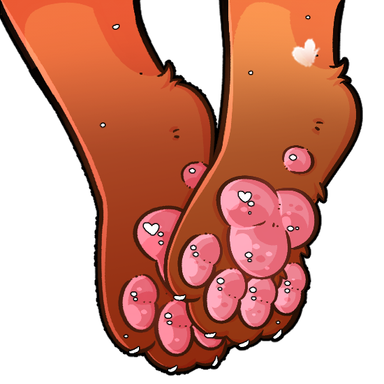 biped claws emote feet female foot_focus fur heart_symbol pawpads paws pink_pawpads red_body red_fur soles toe_claws glowstone2001 stellaamoris stella_(stellaamoris) canid canine fox mammal red_fox true_fox 1:1 alpha_channel cel_shading digital_drawing_(artwork) digital_media_(artwork) shaded