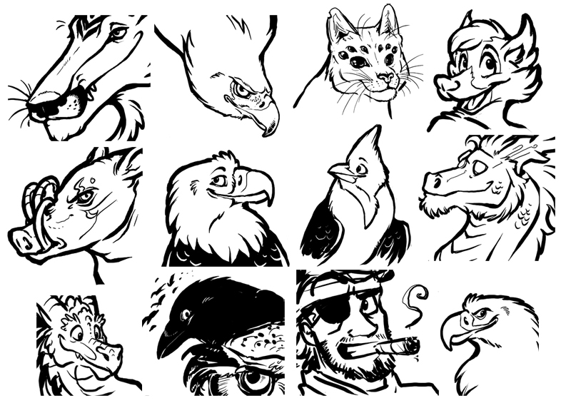 8_eyes ambiguous_gender beard black_nose black_sclera cheek_tuft cigar cigar_in_mouth closed_beak closed_smile eye_patch eyewear facial_hair facial_tuft fangs feathered_wings feathers feral folded_wings group hair horn lit_cigar looking_at_another looking_at_viewer male male_feral male_human mouth_closed multi_eye object_in_mouth open_mouth open_smile scales scarf short_hair simple_background smile teeth tongue toothy_grin tuft tusks whisker_spots whiskers white_background white_body white_scales wings lyosha konami metal_gear mythology lanakila manu_koa naked_snake accipitrid accipitriform avian bald_eagle bird canid canine cardinal-tanager dragon eagle eastern_dragon felid feline fox human mammal monster mythological_creature mythological_scalie oscine passerine red-crested_cardinal scalie sea_eagle suid suine sus_(pig) tanager wild_boar 2010 black_and_white digital_media_(artwork) english_description monochrome sketch_page