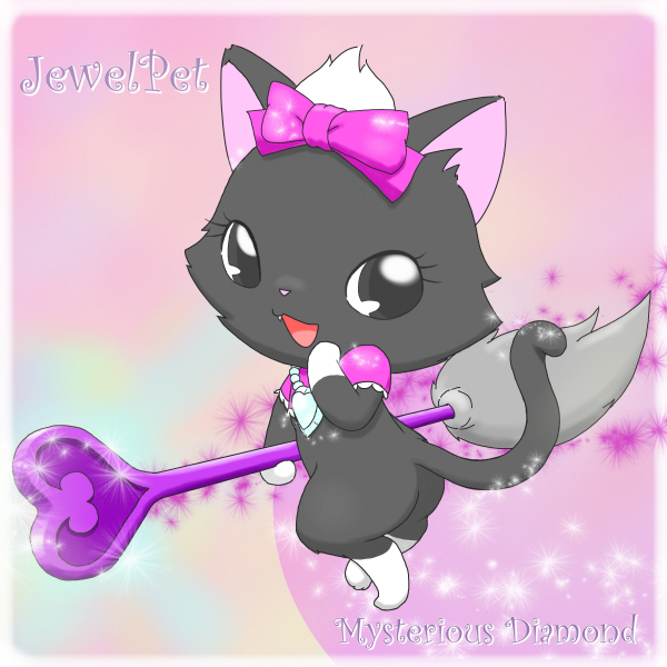 accessory anthro bow_(feature) bow_accessory bow_ribbon broom butt centered_hair_bow cleaning_tool dipstick_limbs female fur grey_body grey_fur hair_accessory hair_bow hair_ribbon jewelry necklace ribbons solo sparkles white_body white_fur mimitako jewelpet sanrio sega sega_fave diana_(jewelpet) domestic_cat felid feline felis mammal munchkin_cat 1:1