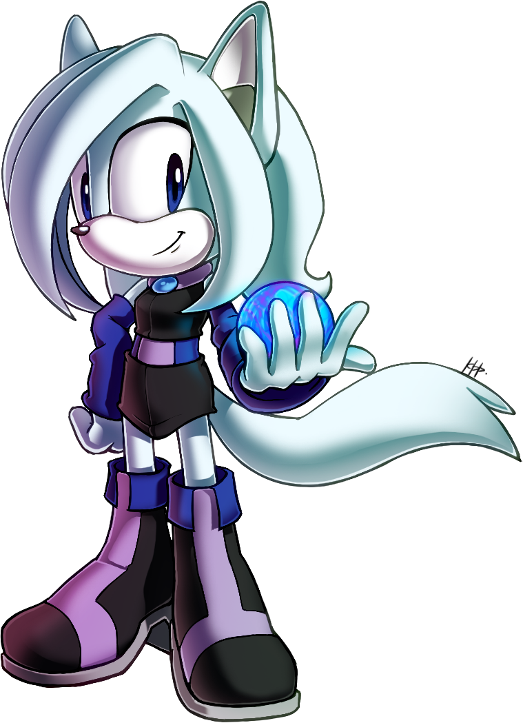 anthro blue_eyes clothing female hair simple_background smile solo white_background white_hair ketrindarkdragon sega sonic_the_hedgehog_(series) fan_character mammal alpha_channel