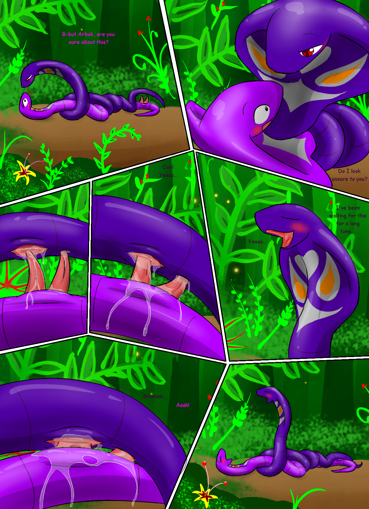 Lucario’s deep anal vore embrace