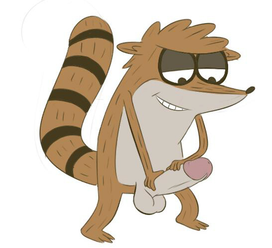 anthro balls big_penis brown_penis erection genitals grin humanoid_genitalia humanoid_penis looking_down male masturbation penile penile_masturbation penis smile solo teeth tenderule34 cartoon_network regular_show rigby_(regular_show) mammal procyonid raccoon digital_media_(artwork)