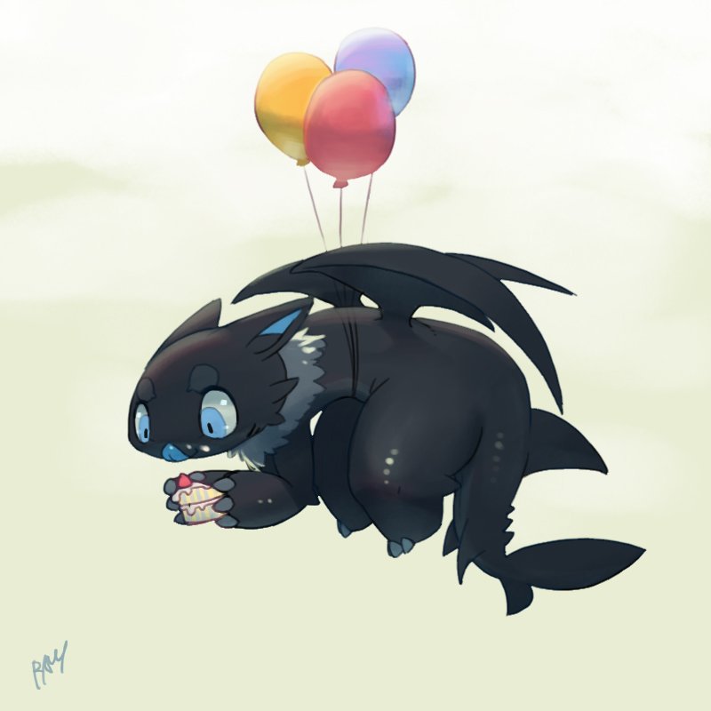 ambiguous_gender anthro attached_to_balloon balloon balloon_support blue_eyes cake dessert eating floating food hanging_from_balloon inflatable inflatable_support licking licking_lips licking_own_lips self_lick solo tail tongue tongue_out wings razy mythology gawgaw dragon fish hybrid marine mythological_creature mythological_scalie scalie shark 1:1