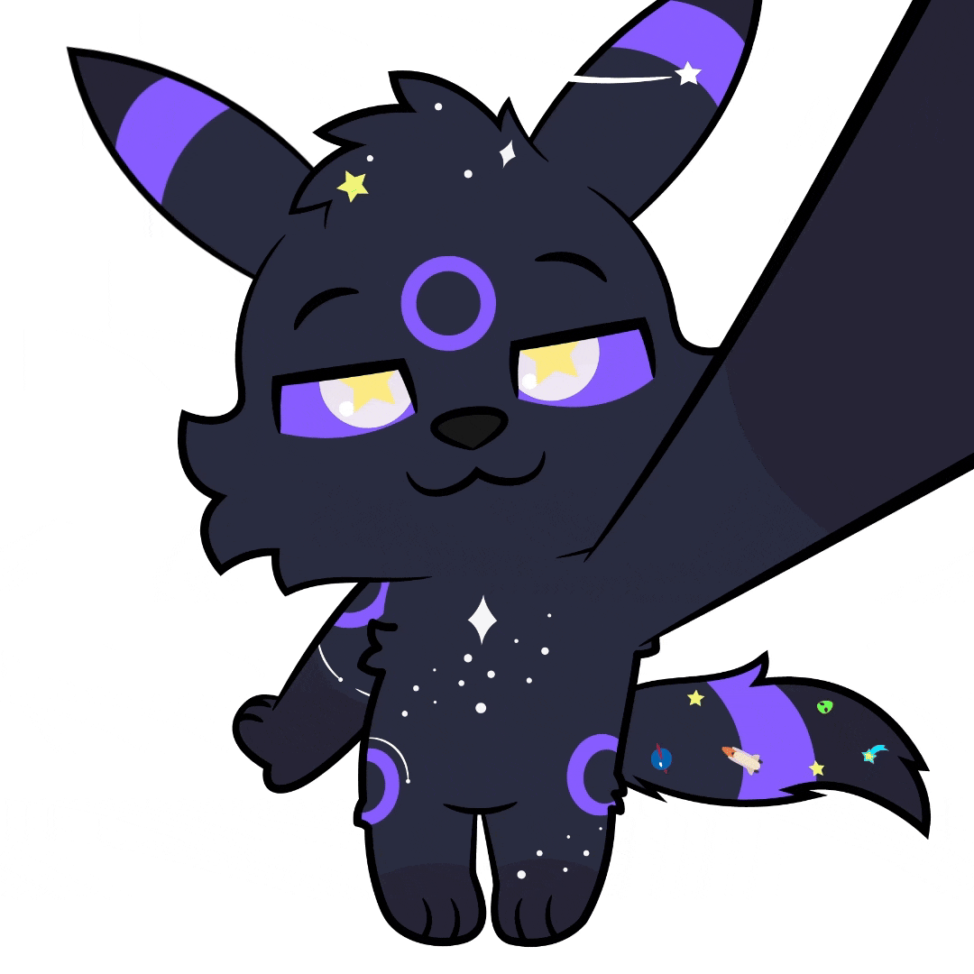 :3 ambiguous_gender anthro black_body black_fur blinking chibi dancing dipstick_tail female fluffy fur half-closed_eyes happy looking_at_viewer male markings narrowed_eyes open_mouth parody paws purple_body purple_fur selfie simple_background smile smug_face solo space star tail tail_markings teeth tongue alexumka boy_kisser_(meme) nintendo perspective_(meme) pokemon eeveelution generation_2_pokemon pokemon_(species) umbreon 1:1 2d_animation animated animation_meme digital_media_(artwork) loop meme motion_tweening short_playtime