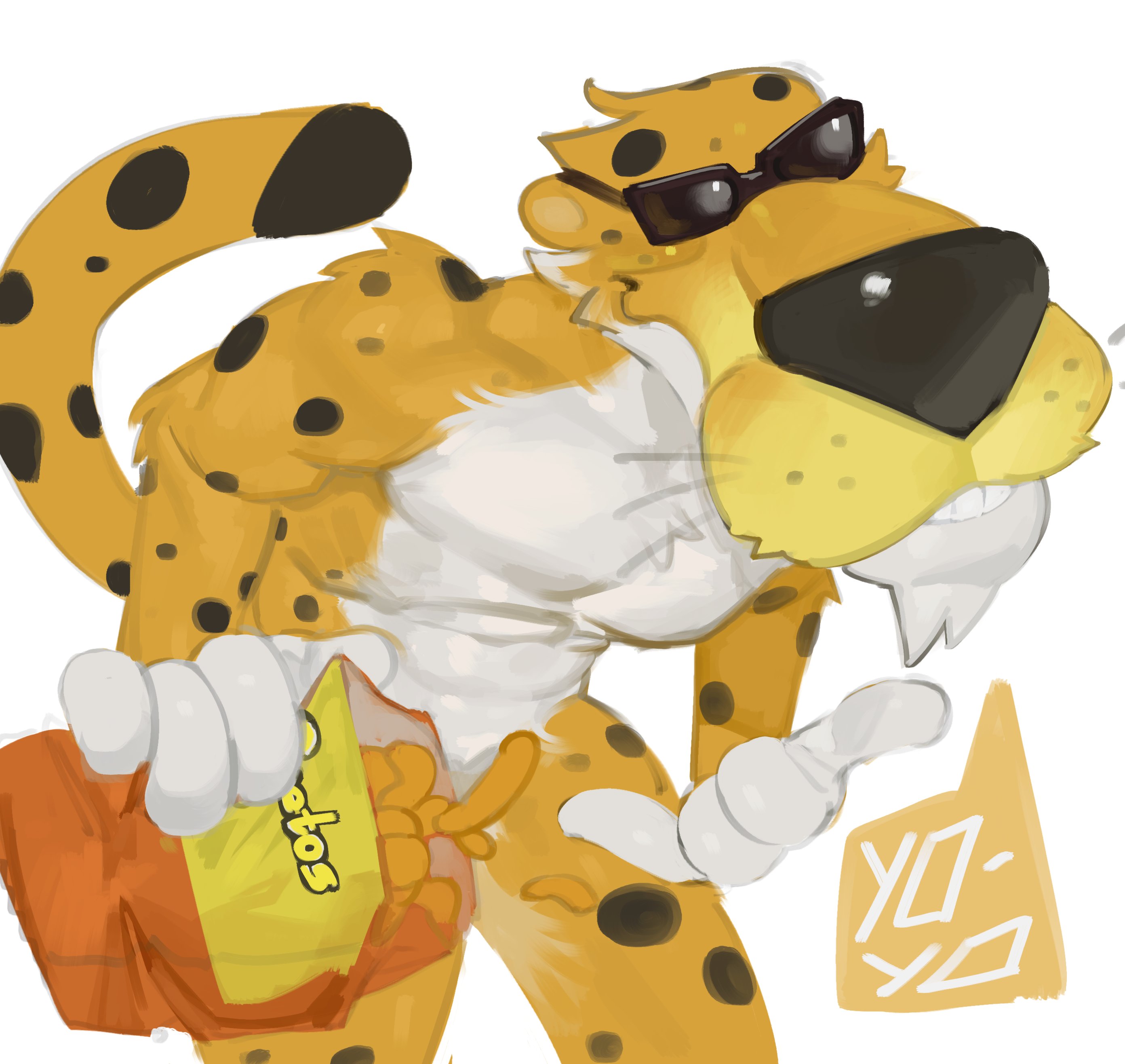 Chester the cheeto costume