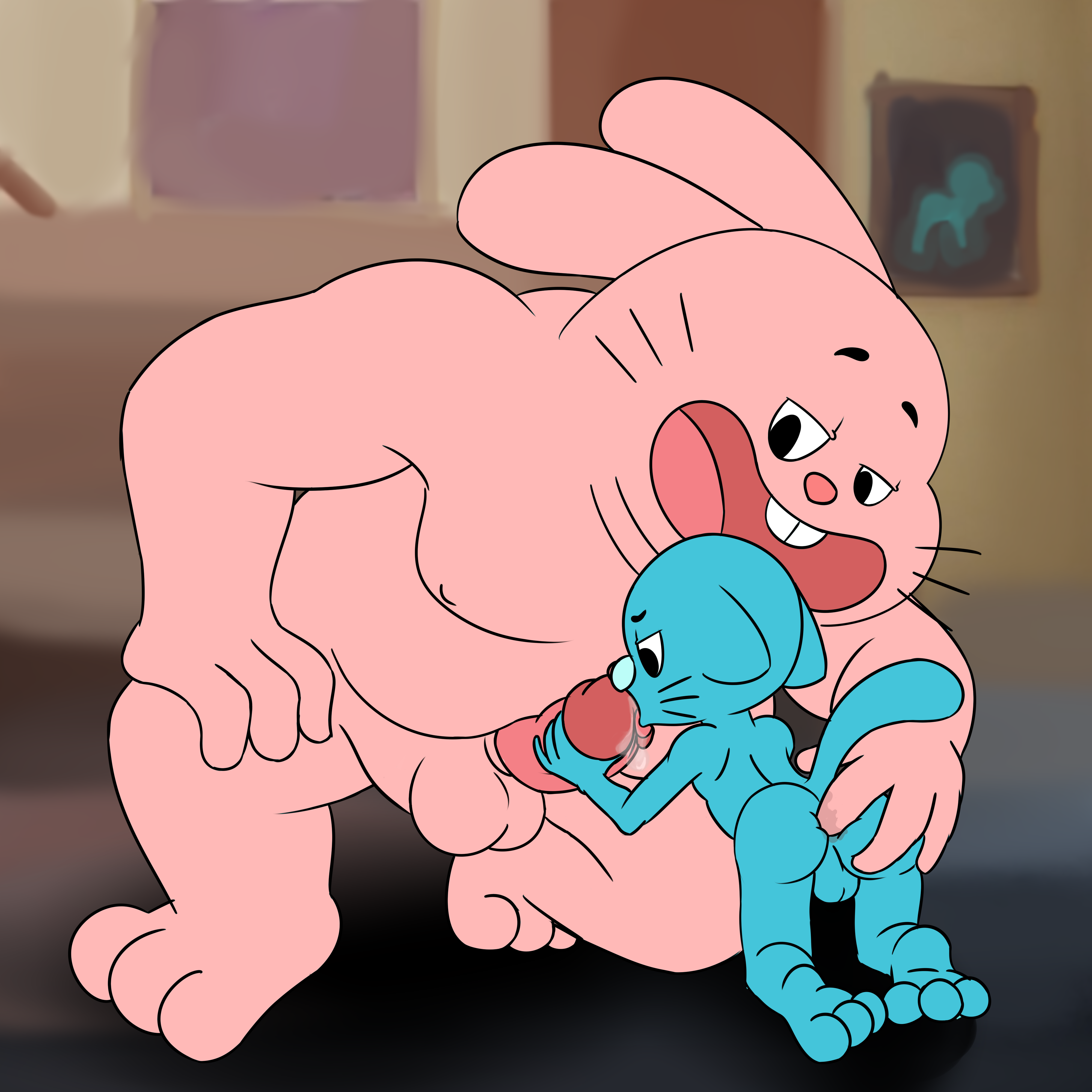 Gumball Watterson Anal Gape