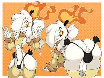 5_fingers :3 accessory amber_eyes anus balls bent_over big_butt biped butt clothed clothing dripping eyebrows femboy fingers fire front_view genitals hair hair_accessory hair_tie humanoid_genitalia humanoid_penis ineffective_clothing looking_at_viewer looking_back male monotone_body navel not_furry one_eye_obstructed penis pupils rear_view simple_background skimpy small_waist solo symbol-shaped_pupils thick_thighs tongue tongue_out unusual_pupils white_body white_hair wide_hips thompson-vonjung zack_(vonjungle) humanoid living_candle 2025 digital_drawing_(artwork) digital_media_(artwork) hi_res