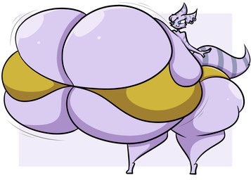 anthro big_breasts bra breasts clothing female huge_breasts hyper hyper_breasts solo underwear puffylover1 ratchet_and_clank sony_corporation sony_interactive_entertainment rivet_(ratchet_and_clank) lombax mammal hi_res