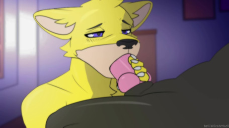 anthro anthro_on_anthro anthro_penetrated anthro_penetrating anthro_penetrating_anthro anthro_penetrating_male blush bodily_fluids claws cum cum_in_mouth cum_inside erection faceless_anthro faceless_character faceless_male fellatio fur genital_fluids genitals group group_sex hair horn inside jewelry knot leaning leaning_backward male male/male male_penetrated male_penetrating male_penetrating_anthro male_penetrating_male moan necklace nude oral oral_only oral_penetration penetration penile penis penis_in_mouth red_body red_scales scales sex side_by_side simple_background sit_and_blow_position sitting wings yellow_body yellow_fur bellial_grotenbell mob_entertainment mythology nightmare_critters poppy_playtime smiling_critters simon_smoke_(poppy_playtime) bear canid canine canis dragon mammal mythological_creature mythological_scalie reptile scalie wolf 16:9 2026 2d_animation 4k absurd_res animated hi_res long_playtime sound video widescreen