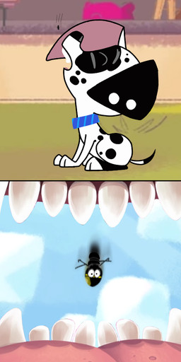 black_body black_exoskeleton black_eyes black_fur black_nose black_spots blue_collar blush canon_x_oc collar collar_only duo exoskeleton extreme_size_difference eyebrows eyes_closed female female/female feral feral_pred feral_prey fur grey_eyebrows imminent_oral_vore imminent_vore micro micro_female micro_feral motion_blur nude oblivious on_model open_mouth pink_inner_ear pink_mouth pink_tongue reverse_mouth_shot screencap screencap_background size_difference spots striped_collar teeth tongue toony unaware_pred unwilling_prey white_body white_fur white_spots wide_eyed yawn yellow_blush yellow_mouth yellow_tongue young young_female young_feral young_pred young_prey amazingaliceant 101_dalmatian_street 101_dalmatians disney alice_(amazingaliceant) dizzy_(101_dalmatians) ant arthropod canid canine canis dalmatian domestic_dog hymenopteran insect mammal 1:2 2025