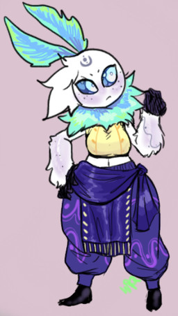 anthro blue_eyes blush bottomwear breasts clothed clothing crop_top female freckles grumpy loincloth neck_tuft shirt shortstack shortstack_female solo standing tattoo topwear tuft wiversrivers titi_(wiversrivers) animal_humanoid arthropod arthropod_humanoid humanoid insect insect_humanoid lepidopteran moth