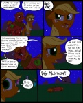 2012 applejack_(mlp) big_macintosh_(mlp) blonde_hair blood blue_body blue_fur bodily_fluids clothed clothing comic cowboy_hat cutie_mark dialogue digital_media_(artwork) dying earth_pony english_text equid equine female feral freckles friendship_is_magic fur green_eyes group hair hasbro hat headgear headwear horn horse lying male mammal metal_(artist) multicolored_hair my_little_pony mythological_creature mythological_equine mythology night on_side orange_body orange_fur orange_hair outside pink_body pink_fur pink_hair pinkie_pie_(mlp) plow_yoke pony purple_hair rainbow_dash_(mlp) rainbow_hair rarity_(mlp) red_body red_fur scared scratches text unconscious unicorn worried wounded