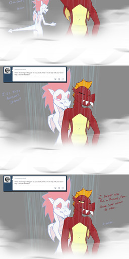 absurd_res bro dmann892 dragon duo fizzle_(mlp) friendship_is_magic garble_(mlp) hi_res male male/male massage membranous_wings my_little_pony nude scalie sharp_teeth shower soap teeth wings
Rating: Questionable
Score: 0
User: Cat-in-Flight
Date: April 26, 2018 absurd_res bro dmann892 dragon duo fizzle_(mlp) friendship_is_magic garble_(mlp) hi_res male male/male massage membranous_wings my_little_pony nude scalie sharp_teeth shower soap teeth wings
Rating: Questionable
Score: 0
User: Cat-in-Flight
Date: April 26, 2018