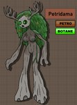 accessory antlers female flower flower_in_hair hair hair_accessory horn plant rock solo tree vines rottentuttifrutti elemental_creature elemental_humanoid flora_fauna humanoid mineral_fauna plant_humanoid rock_creature treant