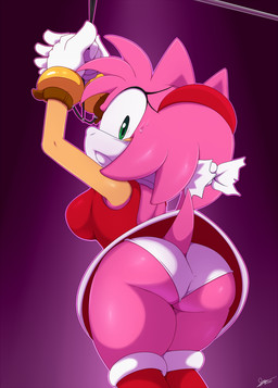 anthro bdsm big_butt bondage bound breasts butt captured clothed clothing female fur gag gagged gloves green_eyes handwear looking_at_viewer nervous panties pink_body scared simple_background solo underwear upskirt worried bigdon1992 sega sonic_the_hedgehog_(series) amy_rose eulipotyphlan hedgehog mammal 2020 digital_media_(artwork) hi_res