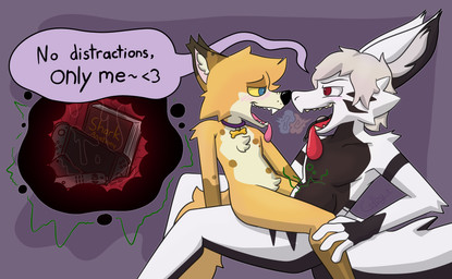 anthro breath duo internal male male/male male_pred object_vore vore voregonzola colby(voregonzola) aquatic canid canine domestic_cat felid feline felis fish fox hybrid mammal shark hi_res