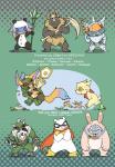 ambiguous_gender anthro anubian_jackal bear canid canine canis clothing comic costume dialogue english_text fizz_(lol) fox gnar_(lol) group hi_res jackal league_of_legends m@rt male mammal marine nasus_(lol) nude pictographics polar_bear rengar_(lol) riot_games rumble_(lol) teemo_(lol) tencent text ursine volibear warwick_(lol) wolf yordle