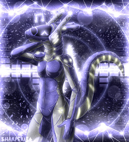 anthro blue_body blue_eyes fingers machine male music raised_tail simple_background solo synthetic tail technology sharperit mythology android dragon mythological_creature mythological_scalie robot scalie synth_(vader-san) digital_media_(artwork) hi_res line_art