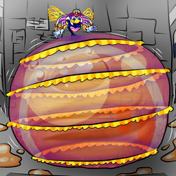 anthro belly big_belly breasts clothing female gloves grey_background handwear huge_belly inflation inside simple_background solo blahblah866 kirby:_triple_deluxe kirby_(series) nintendo queen_sectonia arthropod bee hymenopteran insect 1:1 2020 hi_res