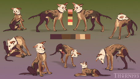 animal_genitalia animal_penis balls black_goo canine_genitalia canine_penis detachable detachable_head erection feral fully_sheathed fur genitals knot knotted_penis lipsticking male penis red_eyes sheath slime solo white_body white_fur arthropod canid canine canis coyote flea insect mammal undead zombie hi_res model_sheet