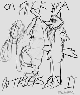 anal anal_penetration anthro anthro_on_anthro anthro_penetrated anthro_penetrating arms_out balls big_butt bubble_butt butt clothing duo facial_markings flexible from_side fuzzy genitals hat head_markings headgear headwear holding_leg humanoid_genitalia humanoid_penis humor leg_above_head male male/male male_penetrated male_penetrating male_penetrating_male markings mask_(marking) mostly_nude neutral_expression nude on_one_leg penetration penis pointy_ears pose prick_ears profanity raised_leg sex shallow_penetration side_view silly simple_background splits spread_legs spreading standing standing_sex t-pose tail text white_background baconbearart dreamworks puss_in_boots_(franchise) death_(puss_in_boots) puss_in_boots_(dreamworks) canid canine canis domestic_cat felid feline felis mammal wolf absurd_res hi_res meme monochrome signature sketch unfinished