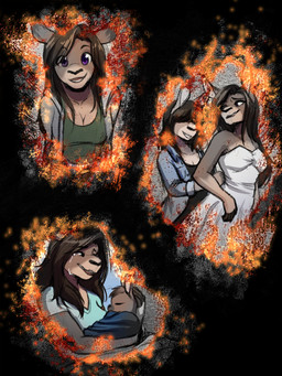 anthro bedding blanket bodily_fluids breasts clothing crying denim denim_clothing denim_jacket denim_topwear dress female group hair happy jacket long_hair neonate sleeping smile swaddling tears tears_of_joy topwear trio wedding_dress young tyroo tyroo_(character) kangaroo macropod mammal marsupial 2025 3:4 hi_res mother_(lore) mother_and_child_(lore) parent_(lore) parent_and_child_(lore) trans_(lore) trans_woman_(lore)