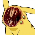 ambiguous_gender body_horror cosmic_horror creepy feral fur nightmare_fuel nope open_mouth sharp_teeth simple_background solo teeth what what_has_science_done white_background yellow_body yellow_fur unknown_artist creepypasta lovecraftian_(genre) nintendo pokemon zalgo_(creepypasta) generation_1_pokemon mammal monster pikachu pokemon_(species) rodent 1:1 low_res