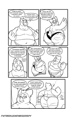 3_toes 5_fingers 5_panel_comic annoyed anthro beach beak belly belly_overhang big_belly big_butt black_line_art bottomwear bulge butt butt_slap clothed clothing deep_navel dialogue duo eyebrows eyes_closed eyewear feathers feet fingers gesture glasses half-closed_eyes hand_gesture happy huge_butt huge_thighs inner_monologue looking_back male male/male mouth_closed musical_note musical_symbol narrowed_eyes navel obese obese_anthro obese_male open_mouth open_smile outside overweight overweight_anthro overweight_male pointing round_glasses sad seaside shirt short_tail shorts slap slapping_own_butt slapping_self smile speech_bubble speedo standing surprised swimwear symbol tail tail_feathers talking_to_another tank_top text thick_eyebrows thick_thighs thinking thought_bubble toes tongue topwear walking wearing_glasses whistling wide_hips wide_stance nekocrispy andy_(nekocrispy) oliver_(nekocrispy) avian bird 2021 black_and_white comic digital_media_(artwork) english_text hi_res monochrome multiple_scenes url