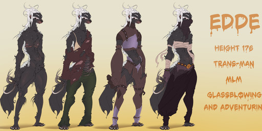 adventurer alternative_fashion anthro armor bandits biped brown_body brown_fur claws clothed clothed_anthro clothed_male clothing ear_piercing fur glassblower hair leather leather_clothing long_claws male male_anthro multicolored_body multicolored_fur nipple_piercing nipples nude nude_anthro nude_male off/on piercing punk scar solo standing text three-quarter_view visibly_trans white_body white_fur white_hair bisamon badger honey_badger mammal mustelid musteline absurd_res character_name english_text full-length_portrait hi_res model_sheet multiple_versions portrait trans_(lore) trans_man_(lore)