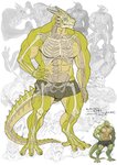 anthro black_bottomwear black_clothing black_shorts bottomwear clothing countershade_torso countershading green_body male muscular muscular_anthro muscular_arms muscular_male nipples pecs shorts solo tail vein veiny_muscles ymskk european_mythology mythology dragon mythological_creature mythological_scalie scalie western_dragon hi_res