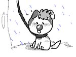 breath feral male outside panting raining shota simple_animation simple_background simple_coloring simple_eyes solo tongue tongue_out waiting young young_male oddtripps don't_hug_me_i'm_scared yellow_guy_(dhmis) canid canine mammal 2_frame_animation 4:3 animated digital_media_(artwork) flipnote_studio_(artwork) short_playtime