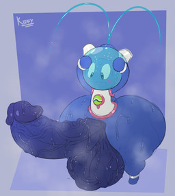 balls big_balls big_butt big_penis blue_body blush blush_stickers bodily_fluids bottomless butt clothed clothing erection genital_raphe genitals huge_balls huge_butt huge_hips huge_penis huge_thighs hyper hyper_balls hyper_butt hyper_genitalia hyper_hips hyper_penis hyper_thighs machine male not_furry penis raphe_(anatomy) scrotal_raphe small_but_hung solo sweat sweaty_balls sweaty_genitalia sweaty_legs sweaty_penis sweaty_thighs thick_thighs vein veiny_balls veiny_penis wide_hips kiffy_(artist) capcom mega_man_(series) aquaman.exe humanoid robot robot_humanoid absurd_res hi_res