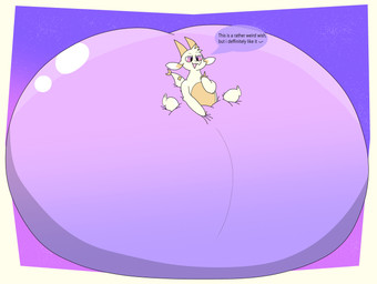abstract_background ambiguous_gender big_diaper clothing clothing_inflation diaper feral huge_diaper hyper_diaper inflation panties solo tail text underwear t_m_f_w chikn_nuggit mythology fwench_fwy_(chikn_nuggit) dragon mythological_creature mythological_scalie scalie 2024 absurd_res english_text hi_res nonbinary_(lore)