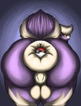 anthro anus balls big_anus big_butt butt genitals huge_anus hyper hyper_anus male nude penetration pokeball pokeball_in_ass pokeball_insertion puffy_anus raised_tail solo symmetry symmetry_(reflectional) tail sunflower_fox nintendo pokemon generation_4_pokemon pokemon_(species) skuntank hi_res