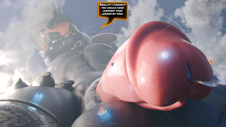 accessory aircraft anthro balls bodily_fluids clothing cock_ring dripping explosion facial_piercing fur genital_fluids genital_focus genitals giga hair humanoid_genitalia humanoid_penis jewelry legwear lip_piercing looking_down low-angle_view macro male nose_piercing nose_ring nude open_mouth penis penis_accessory penis_focus penis_jewelry piercing precum precum_drip ring_piercing shield size_difference sky solo stockings text thigh_highs vehicle freschrenders legacy_(freschrenders) felid feline lynx mammal 16:9 2025 3d_(artwork) blender_(artwork) digital_media_(artwork) english_text hi_res widescreen