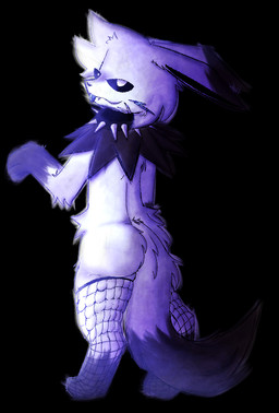 :3 anthro big_butt big_tail black_body black_fur black_sclera butt butt_focus clothing collar digitigrade ear_markings ear_piercing ear_ring fangs fluffy fluffy_tail fur hair legwear looking_at_viewer looking_away male markings paws piercing ring_piercing solo stockings tail teeth teeth_showing thigh_highs tongue tongue_out white_body white_eyes white_fur gemon nintendo pokemon gem_(gemon) eeveelution generation_1_pokemon generation_7_pokemon hybrid jolteon legendary_pokemon pokemon_(species) zeraora