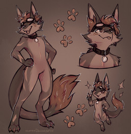 anthro big_ears biped blep brown_body brown_fur cheek_tuft chibi collar collar_only collar_tag digitigrade eyes_closed eyewear eyewear_on_head facial_tuft featureless_crotch fluffy fur gesture goggles goggles_on_head hand_gesture hand_on_hip humanoid_hands laugh long_tail looking_up male male_anthro nude nude_anthro nude_male pose solo tail tail_tuft three-quarter_view tongue tongue_out tuft v_sign wearing_collar lonerdemiurge novabeast absurd_res bust_portrait digital_drawing_(artwork) digital_media_(artwork) full-length_portrait hi_res multiple_images multiple_scenes portrait sketch_page