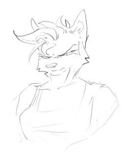 anthro army athlethic female military muscular soldier solo tomboy warrior blackestmanamultis anna_morozova canid canine canis domestic_dog husky mammal nordic_sled_dog spitz monochrome portrait