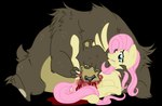 bite blood bodily_fluids chewing death dying eaten_alive eaten_raw female feral feral_pred feral_prey gore guts hard_vore imminent_death organs predator/prey sacrifice snuff solo vore willing_prey littlepinebox friendship_is_magic hasbro my_little_pony fluttershy_(mlp) bear equid equine horse mammal pony alpha_channel